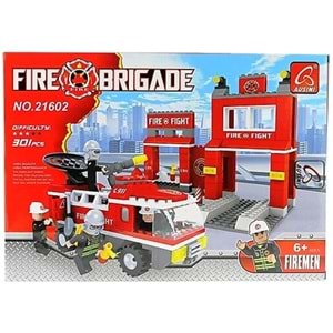 AUSINI LEGO İTFAİYE İSTASYONU 301 PARÇA 21602 *24