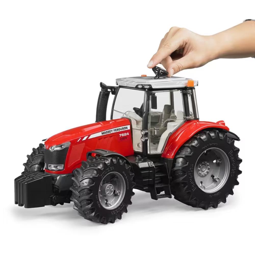 BRUDER MASSEY FERGUSON 7624 TRAKTÖR BR03046 *