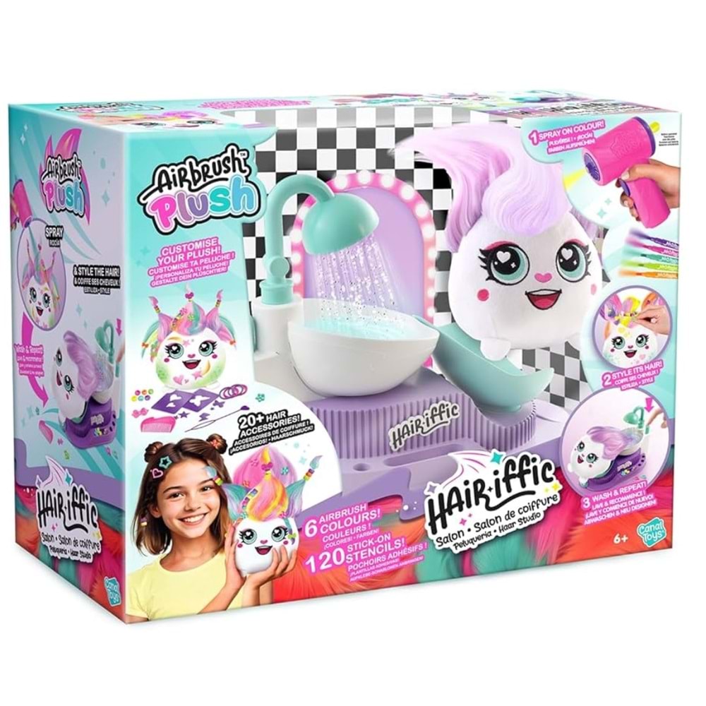 AIRBRUSH PELUŞ HAIR IFFIC HAİR STYLE SALON 3210 *4