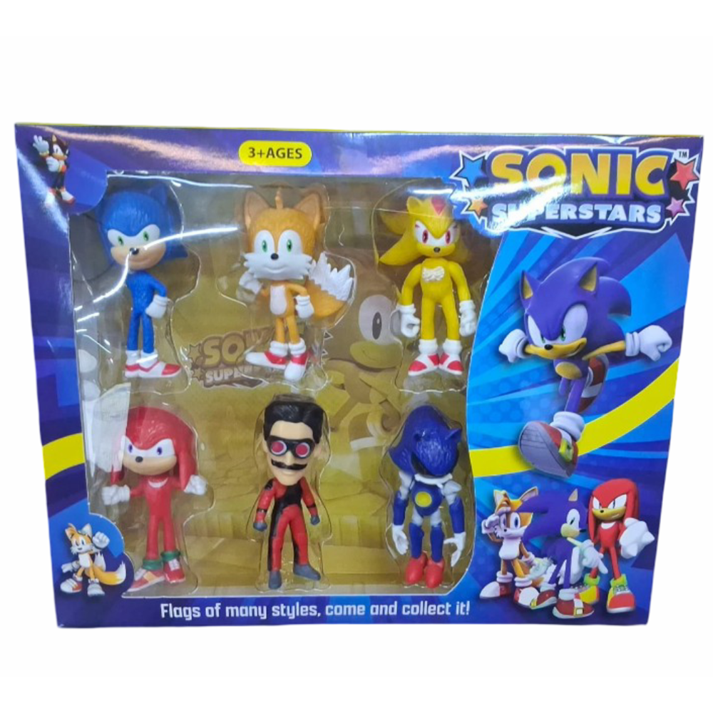 KUTULU 6 FİĞÜRLÜ SONIC 8005 *60