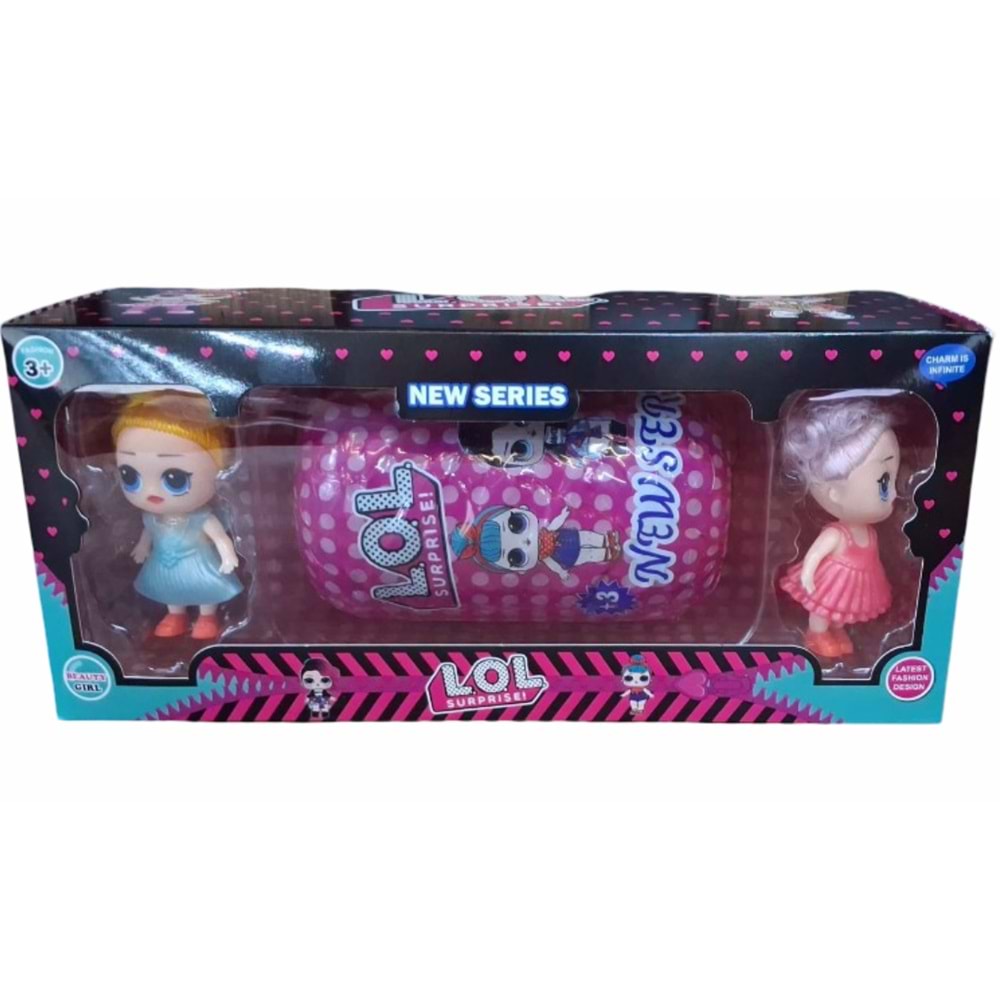 KUTULU 2 Lİ BEBEK KAPSÜL LOL 4026 *72