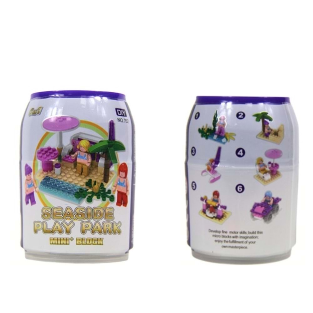 LEGO BLOK FIÇI MİNİ PLAJ 12 Lİ STANT 752 *72