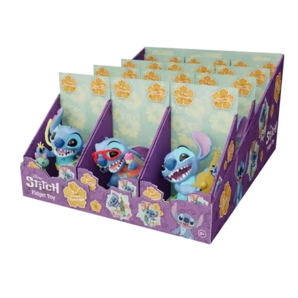 MG DISNEY STİTC -FIDGET TOY 12 Lİ STANT FDST9020T-AL *12