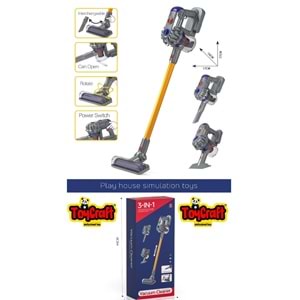 TOYCRAFT ORJİNAL GÖRÜNÜM DİKEY SÜPÜRGE ÇEKME ÖZELLİKLİ *16 LS8807S