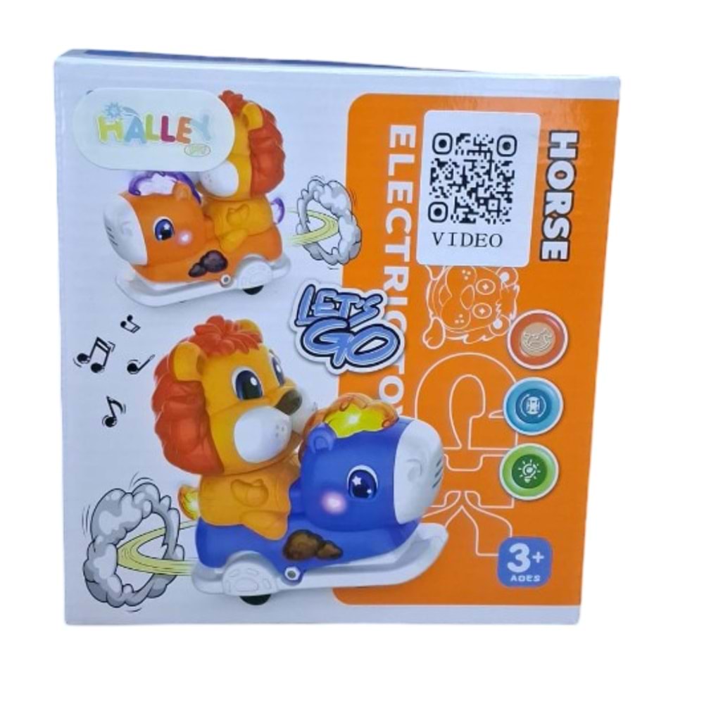 SEHER PİLLİ MÜZİKLİ ATLI KARINCA ASLAN RS-9059C