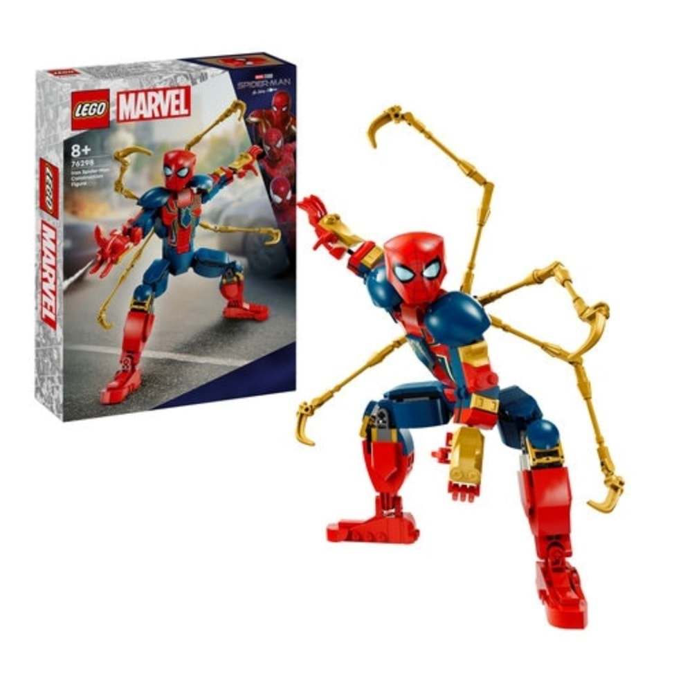 ADR LEGO IRON SPIDER MAN CONNST FİĞÜR 76298 *6