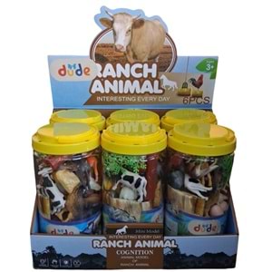 SEHER BÜYÜK PVC KUTU ÇİFTLİK HAYVANLARI SETİ MC716-2 *36