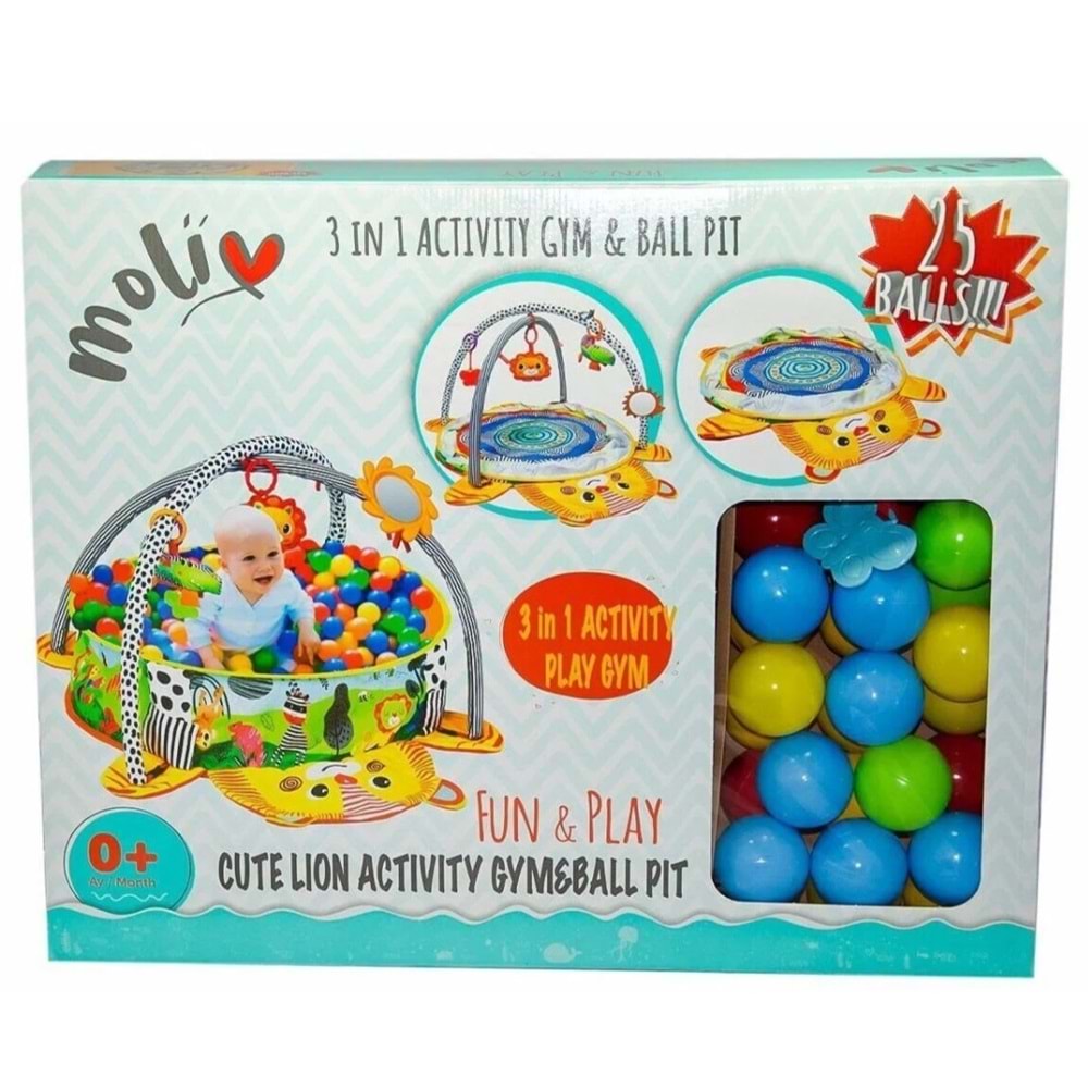 TOP HAVUZU OYUN HALISI 3İN1 MOL-506 *7