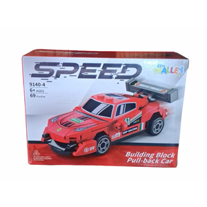 SEHER SPEED KIRMIZI BLOK ARABA 9140-4 *144