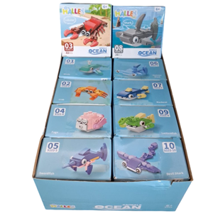 SEHER DENİZ HAYVANLERI BLOK OYUNCAK 9103 *720