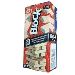 ANT BLOCK 54 PARÇA JENGA ANT710 *24