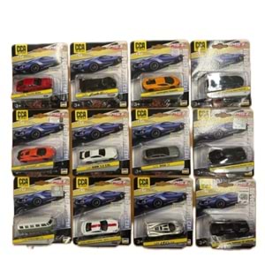 METAL SPEED ZONE 1:64 MODEL ASORTİ ÇEŞİT 82201 *72