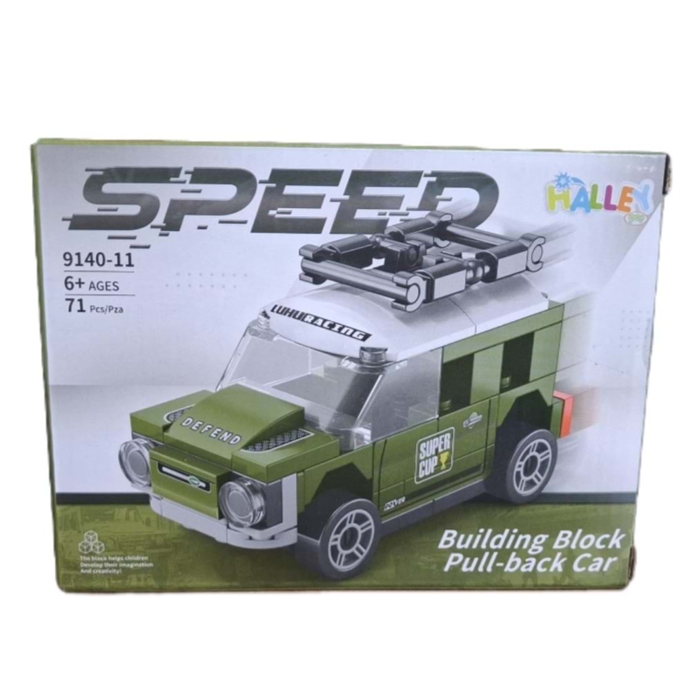 SEHER SPEED BLOK YEŞİL JEEP 9140-11 *144