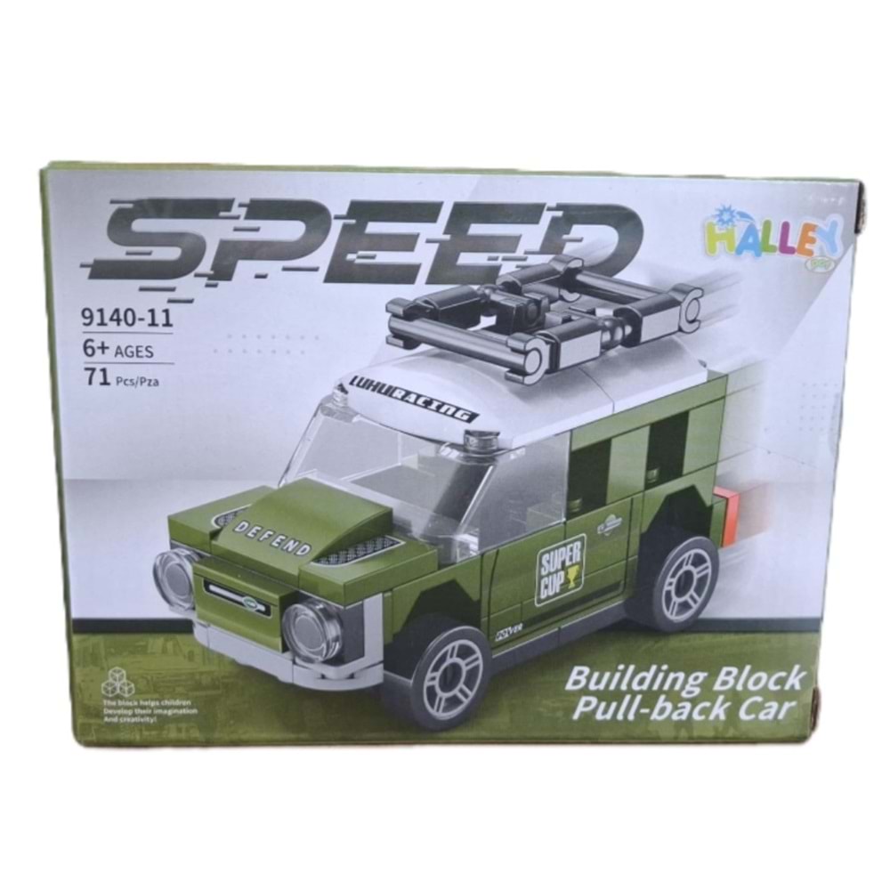 SEHER SPEED BLOK YEŞİL JEEP 9140-11 *144
