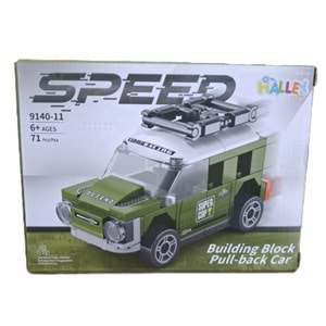SEHER SPEED BLOK YEŞİL JEEP 9140-11 *144