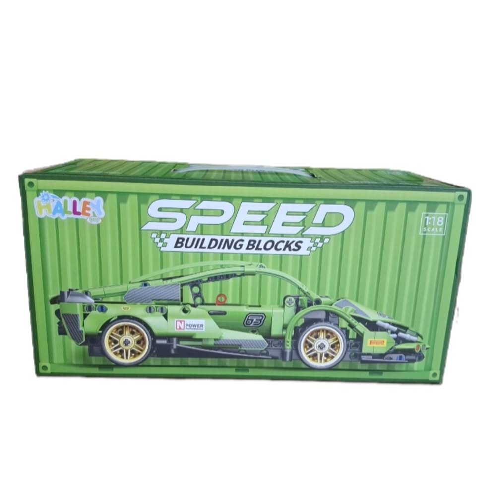 SEHER SPEED LEGO BLOK 1:18 BUILDING 451 PRÇ *24
