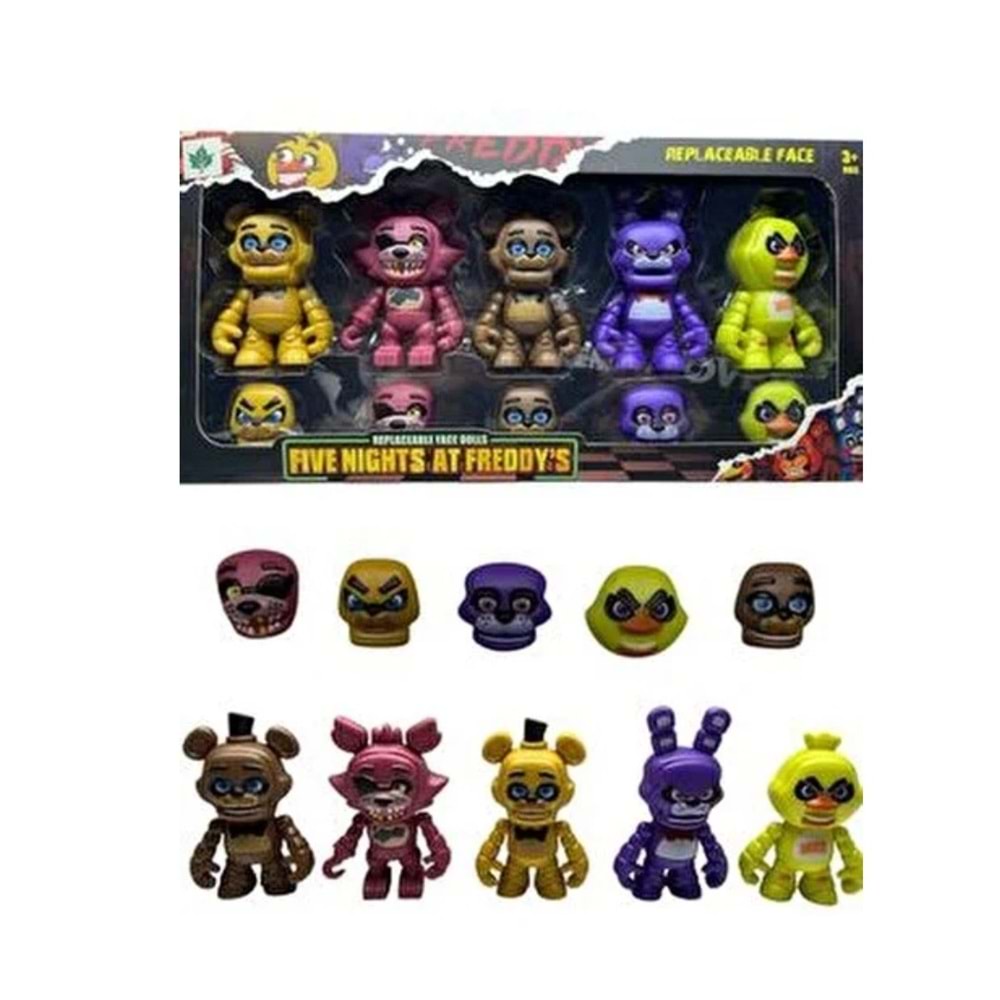 5 Lİ FREDY KUTULU SET C5 *72