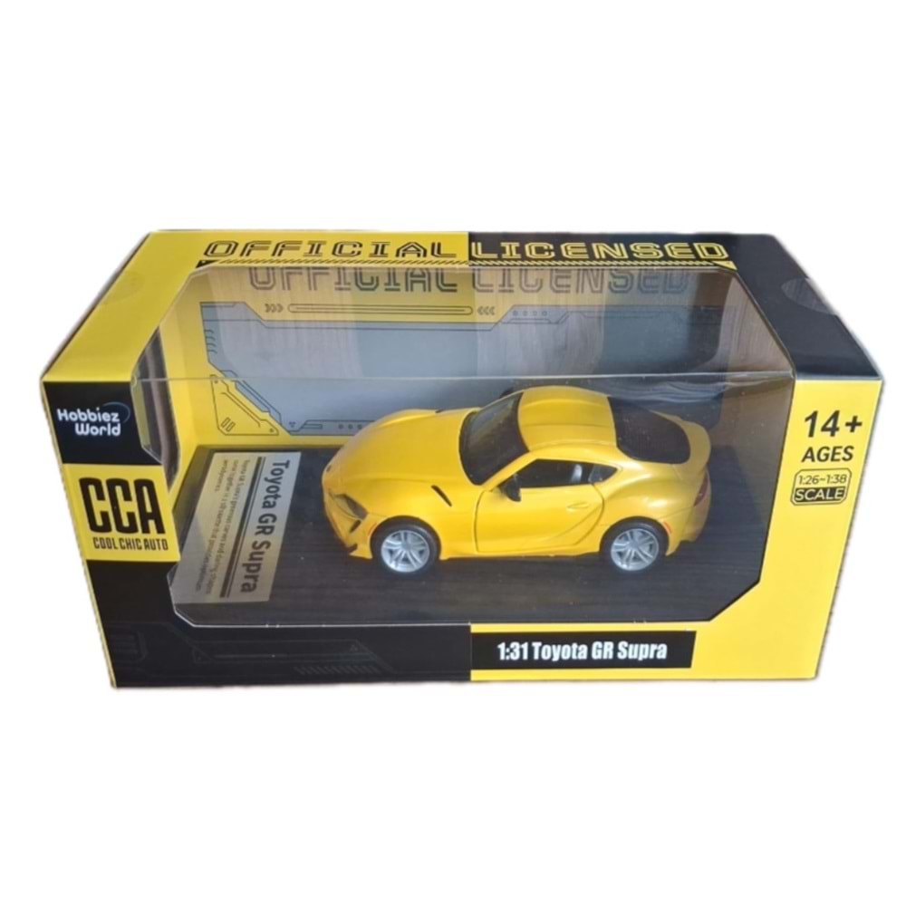 HOBBİEZ WORD 1:32 TOYOTA GR SUPRA MODEL ARABA 68417 *24