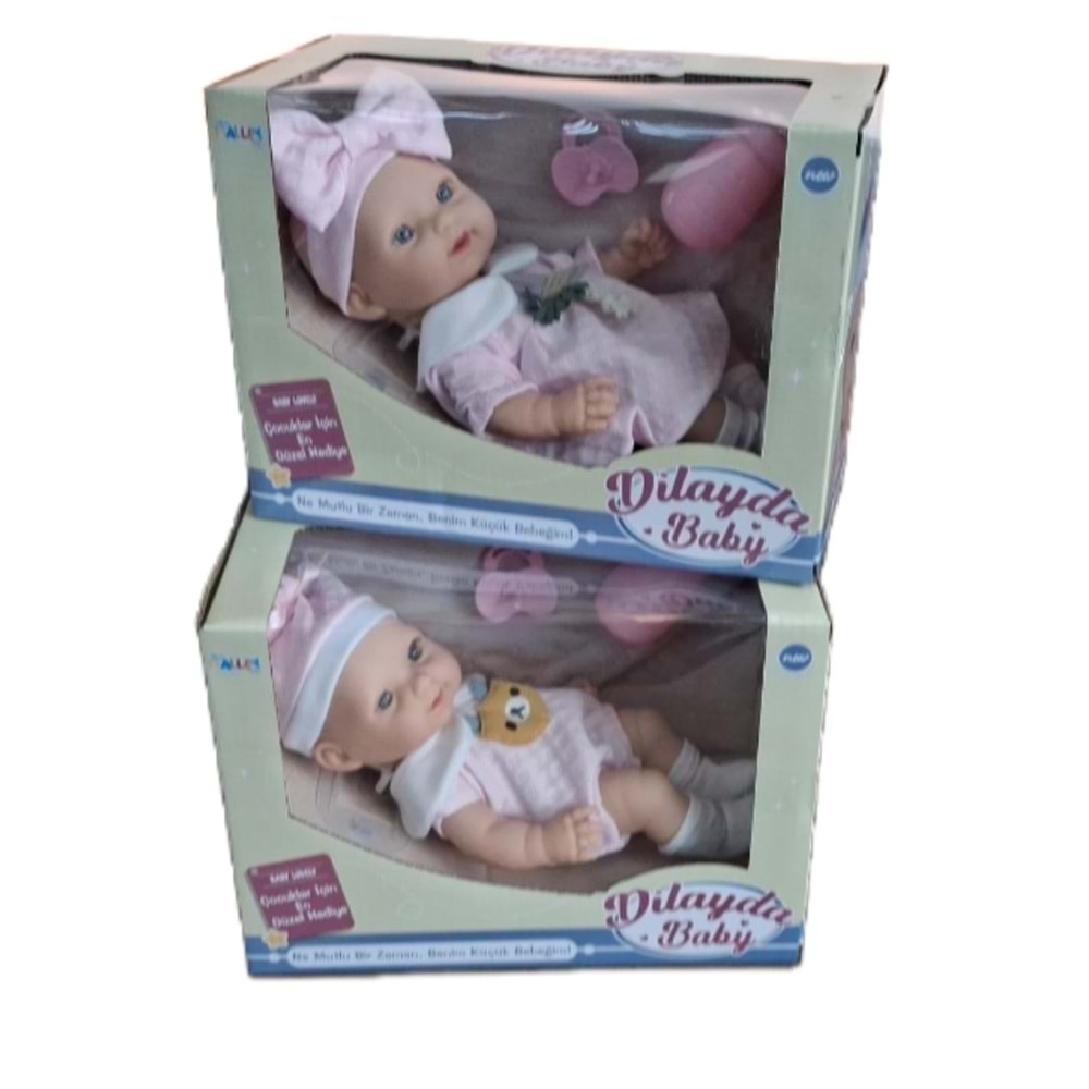 Seher Tam Kauçuk BENİM KÜÇÜK Bebek Emzik Ve Biberonlu SH59821 *24