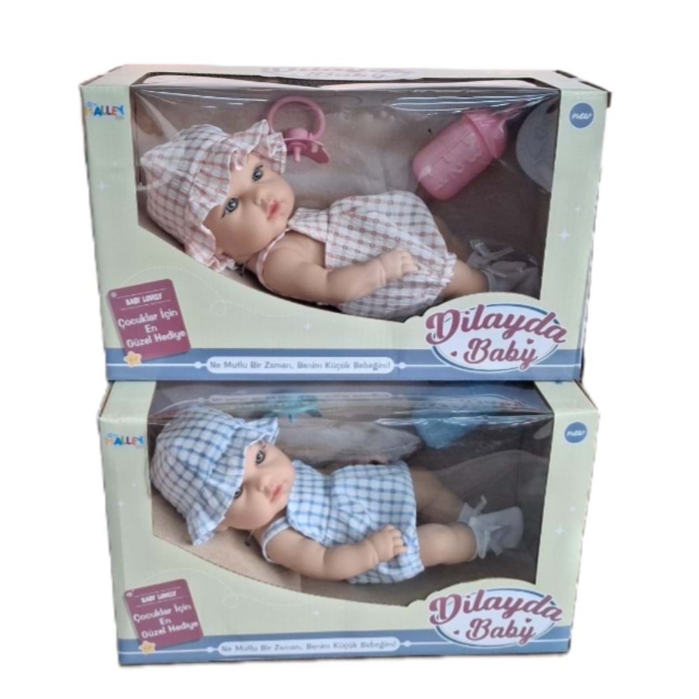 Seher 32 Cm Tam Kauçuk Bebek Emzik Ve Biberonlu SH59824