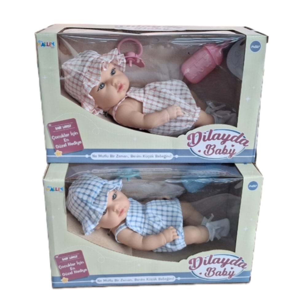 Seher 32 Cm Tam Kauçuk Bebek Emzik Ve Biberonlu SH59824