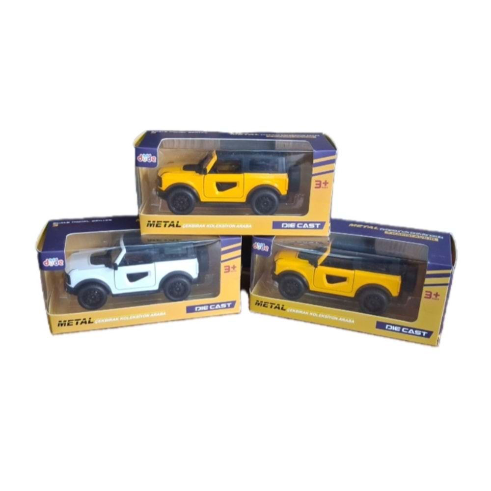 Seher 1:36 Çek Bırak Metal Cip Tekli Kutu 3616A *120