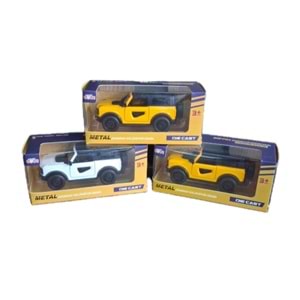 Seher 1:36 Çek Bırak Metal Cip Tekli Kutu 3616A *120