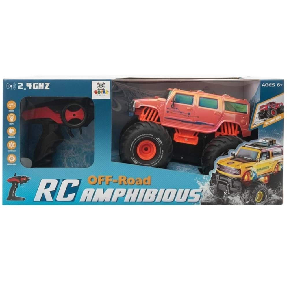 UZK ŞARJLI HAMMER JEEP IŞIKLI TURUNCU S660-3 *16