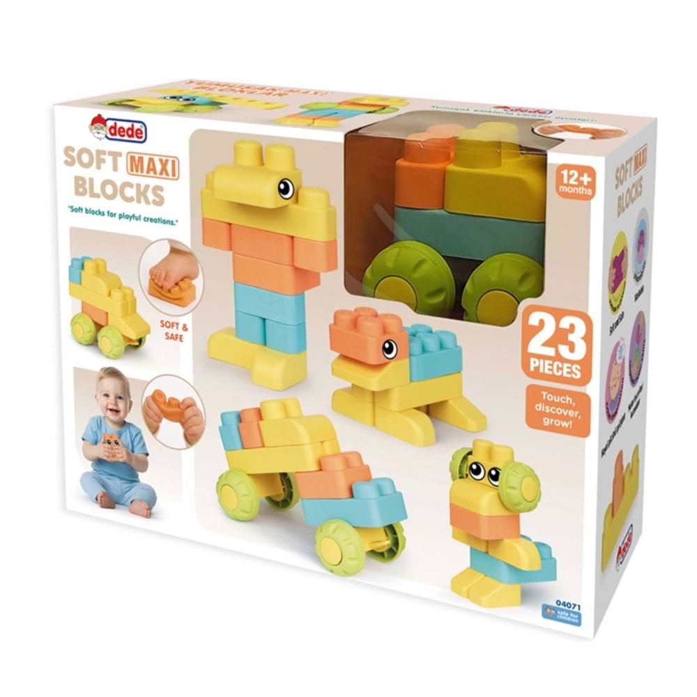 YUMUŞAK MAXİ BLOKLAR 23 PRÇ 04071 *12