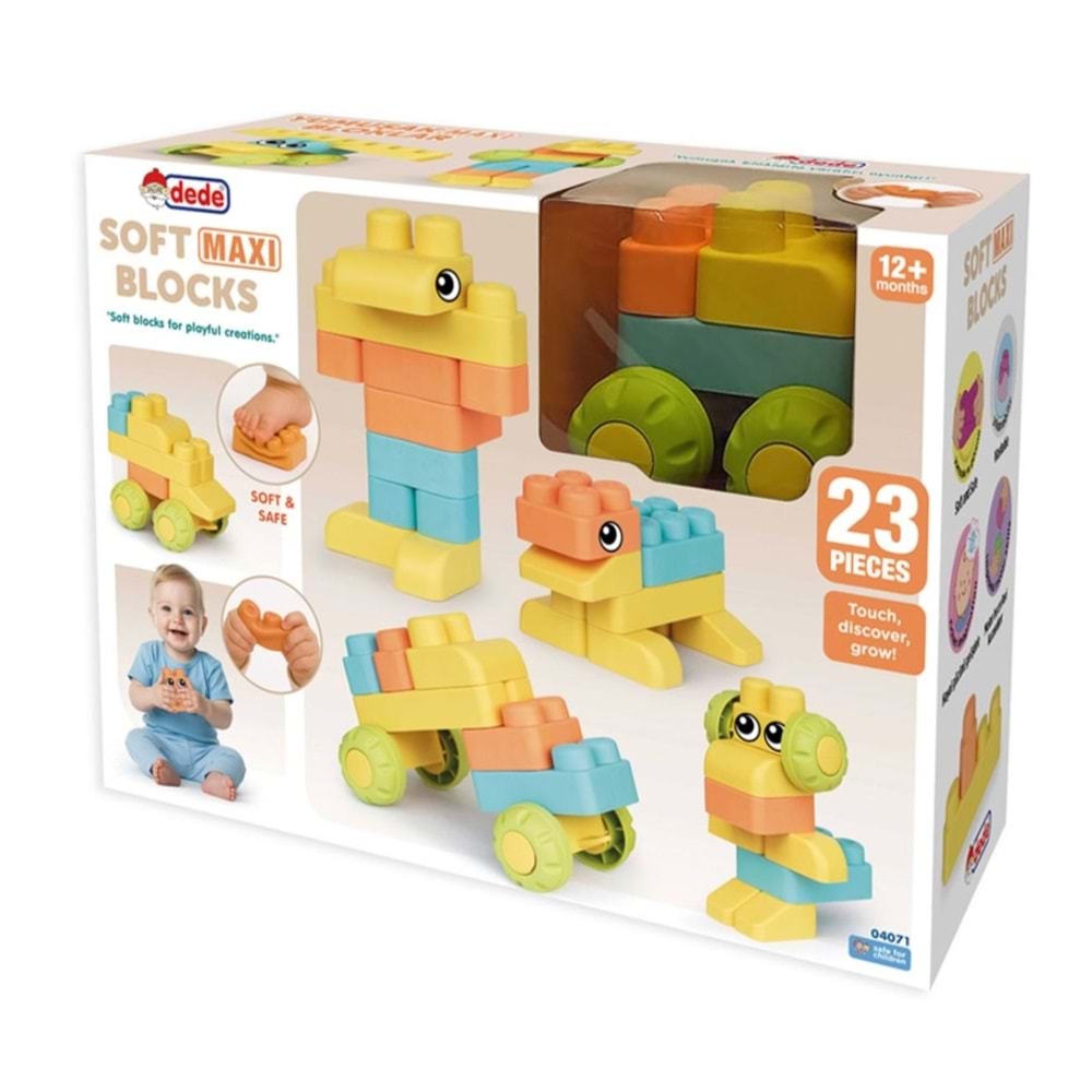 YUMUŞAK MAXİ BLOKLAR 23 PRÇ 04071 *12
