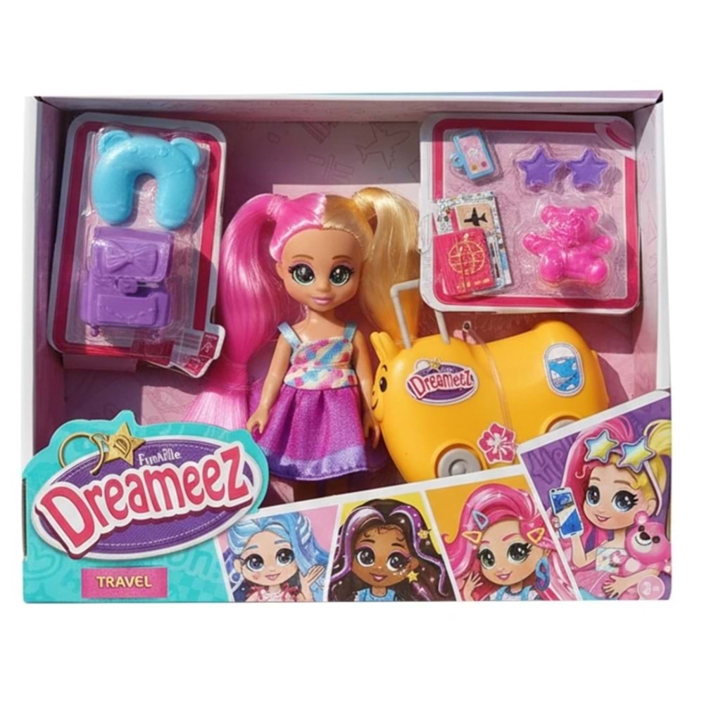 SUN FNV DREANEEZ MİNİ BEBEK VE SEYAHAT SETİ 81106 *12