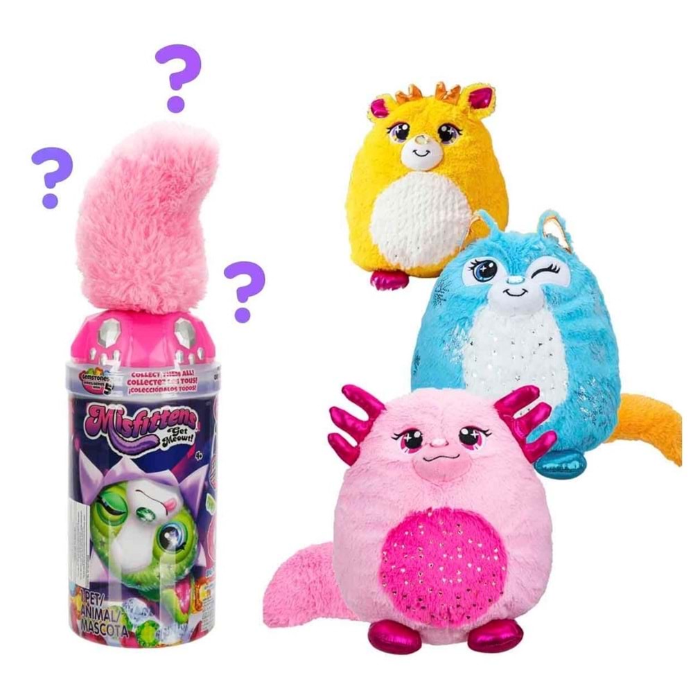 SUN BSF DZM PELUŞ MISFITTENS GEMSTONE SÜPRİZ PAKET 03962 *6