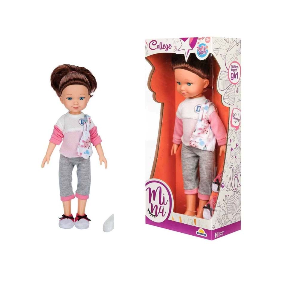 SUN ABC DZM BEBEK MİNA COLLEGE 35 CM 30061 *12