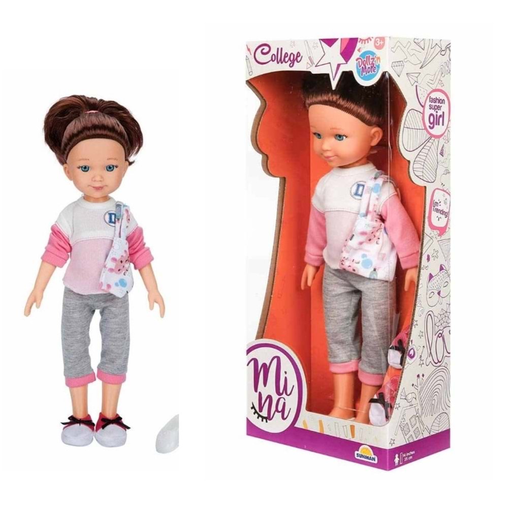 SUN ABC DZM BEBEK MİNA COLLEGE 35 CM 30061 *12