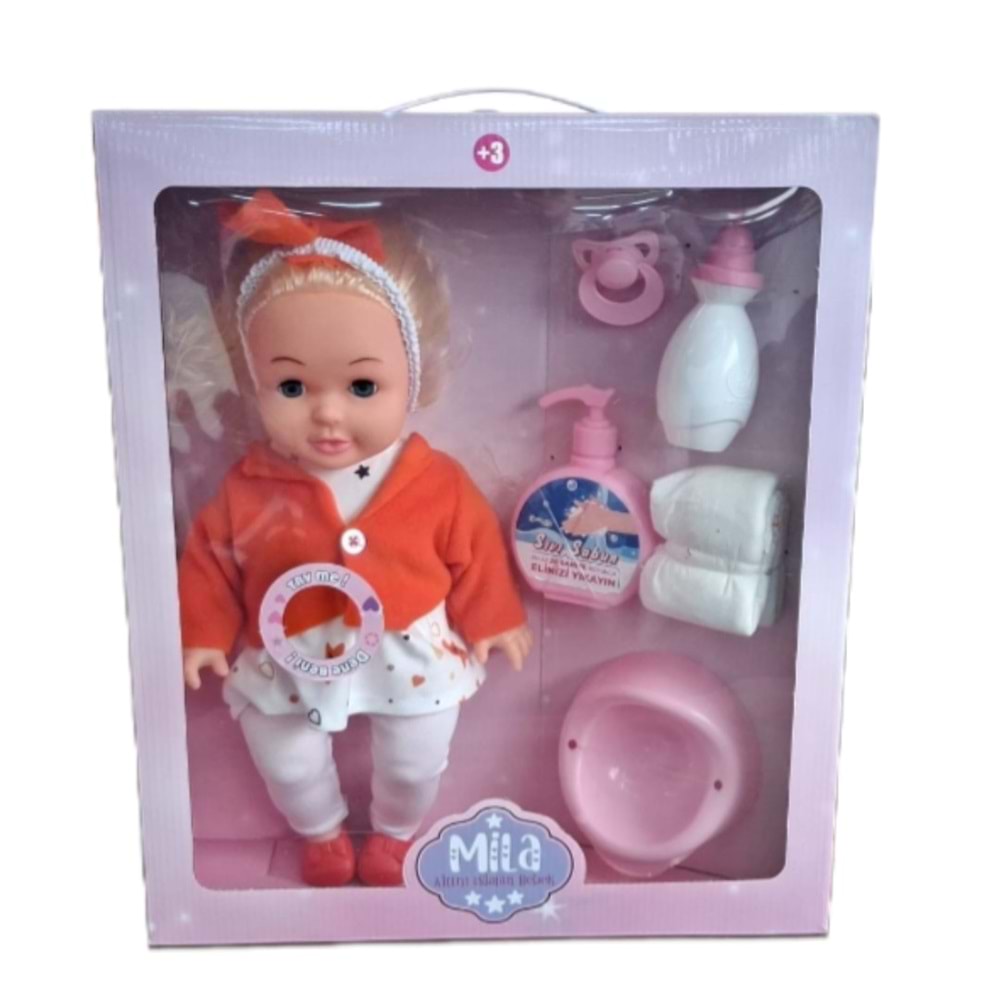 MİLA ALTINI ISLATAN BEBEK TOYX021 *24