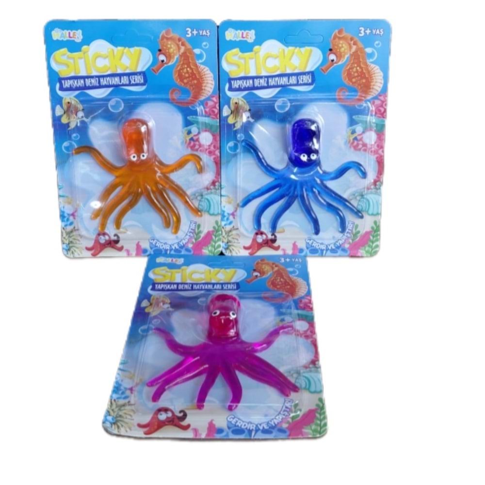 Seher Yapışkan Hayvanlar - Ahtapot SEHER-107-4
