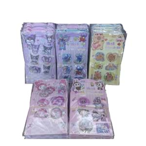 STİCKER SULU KABARMALI KARIŞIK KARAKTERLER 36 Lİ PKT HS-15248 *1584