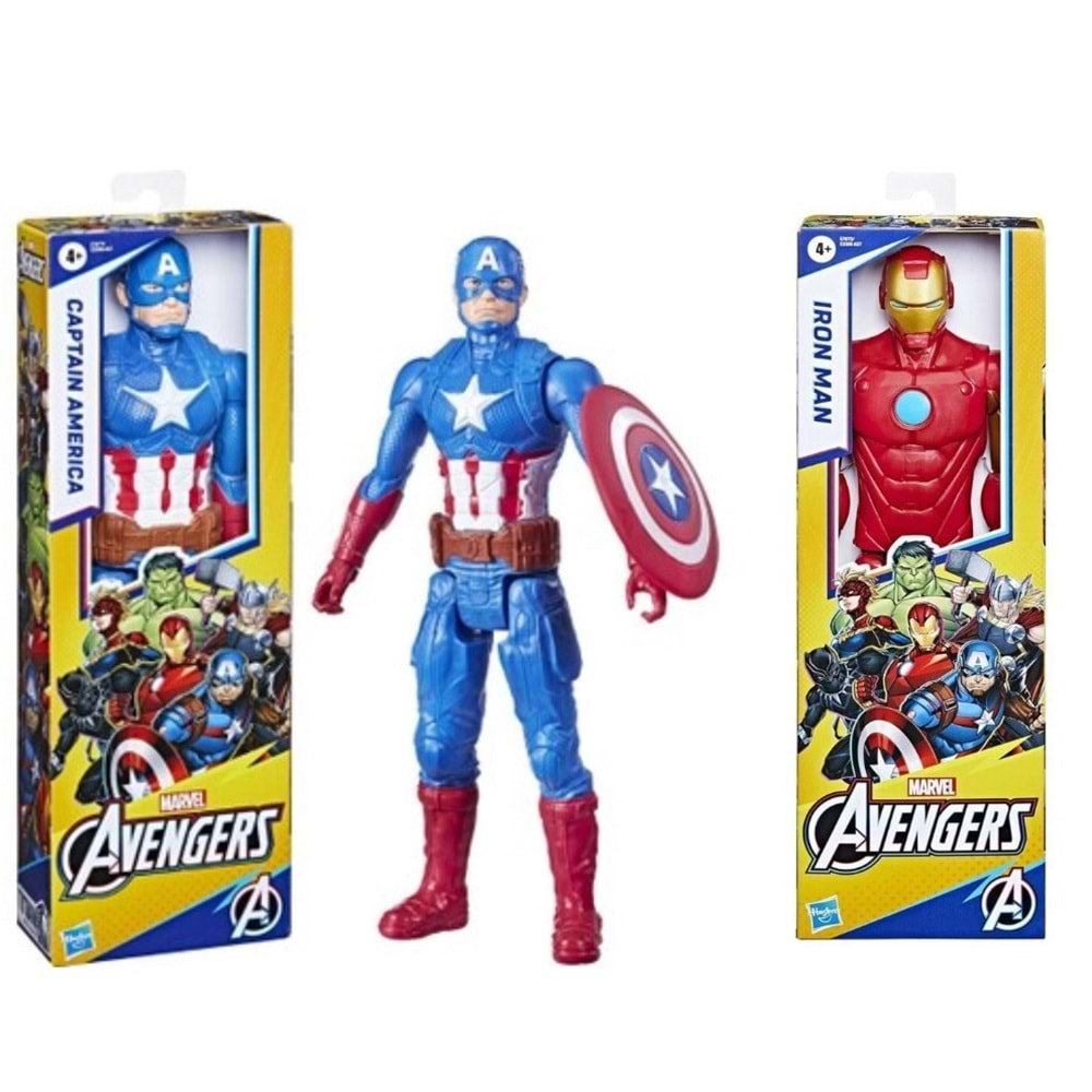 HSB AVENGERS TITAN HERO FİĞÜR 2 ASORTİ CAM-DMR G2725 *4