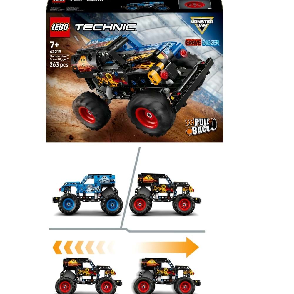 ADR LEGO MONSTER JAM ATEŞ VE BUZ 42219 *3