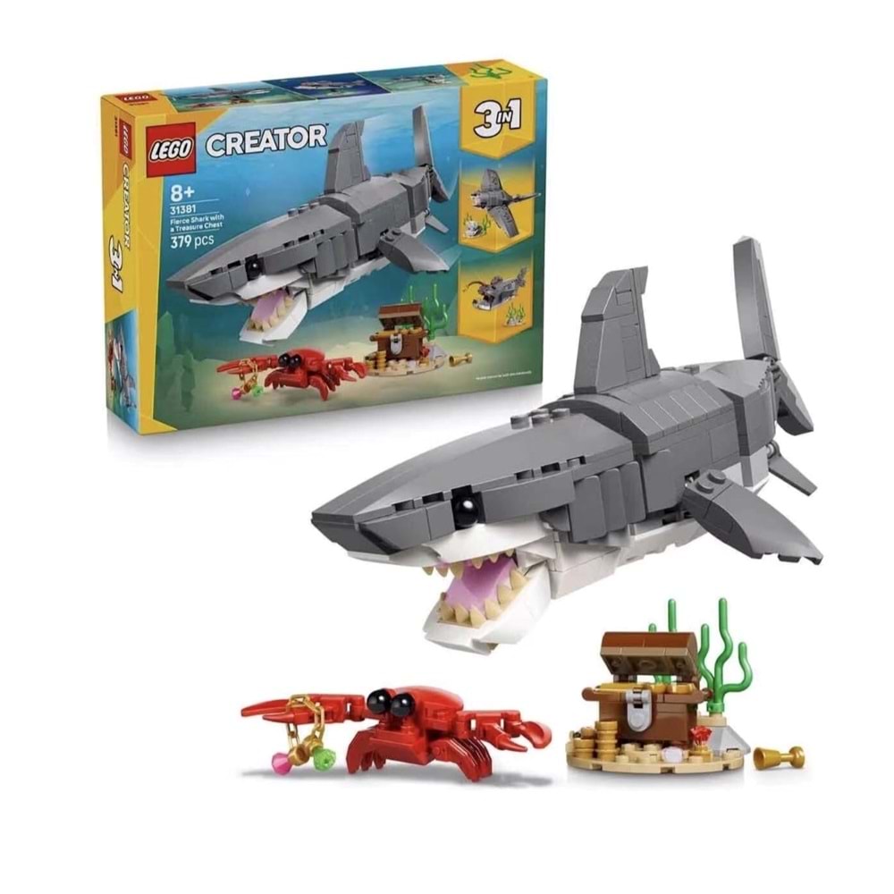 ADR LEGO CREATOR KORKUNÇ KÖPEK BALIĞI 31381 *6