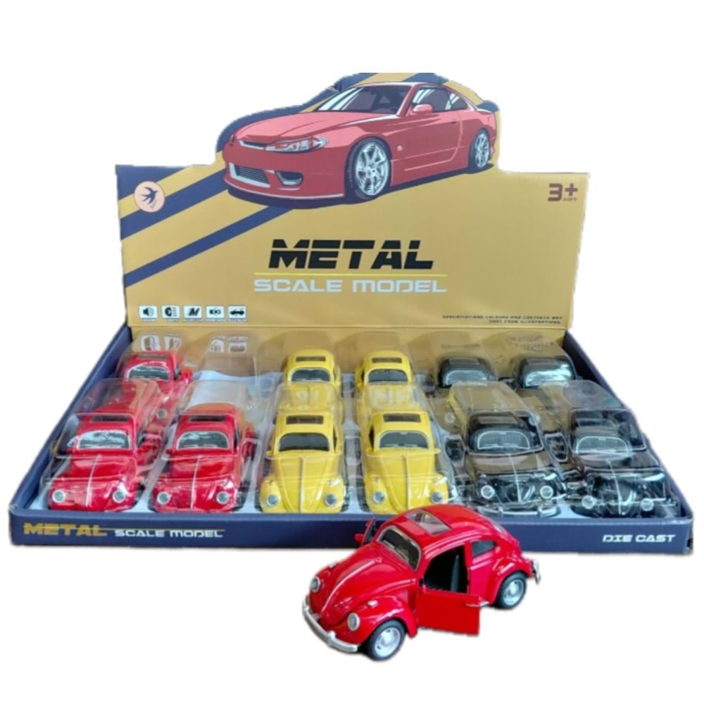 SEHER 15 CM BÜYÜK BOY SESLİ IŞIKLI METAL WOSWOS 32111D *96