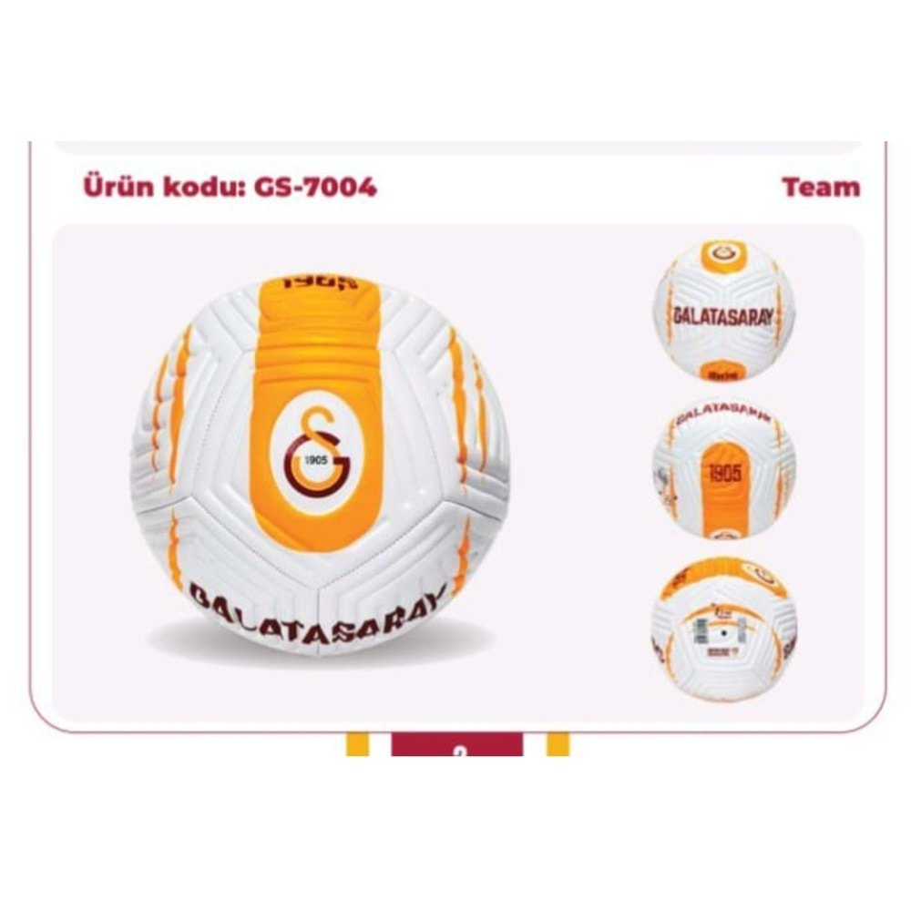 GALATASARAY LİSANSLI FUTBOL TOPU TEAM GS-7004 *30