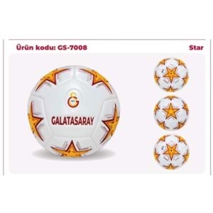 GALATASARAY LİSANSLI FUTBOL TOPU STAR YILDIZLI GS-7008 *30