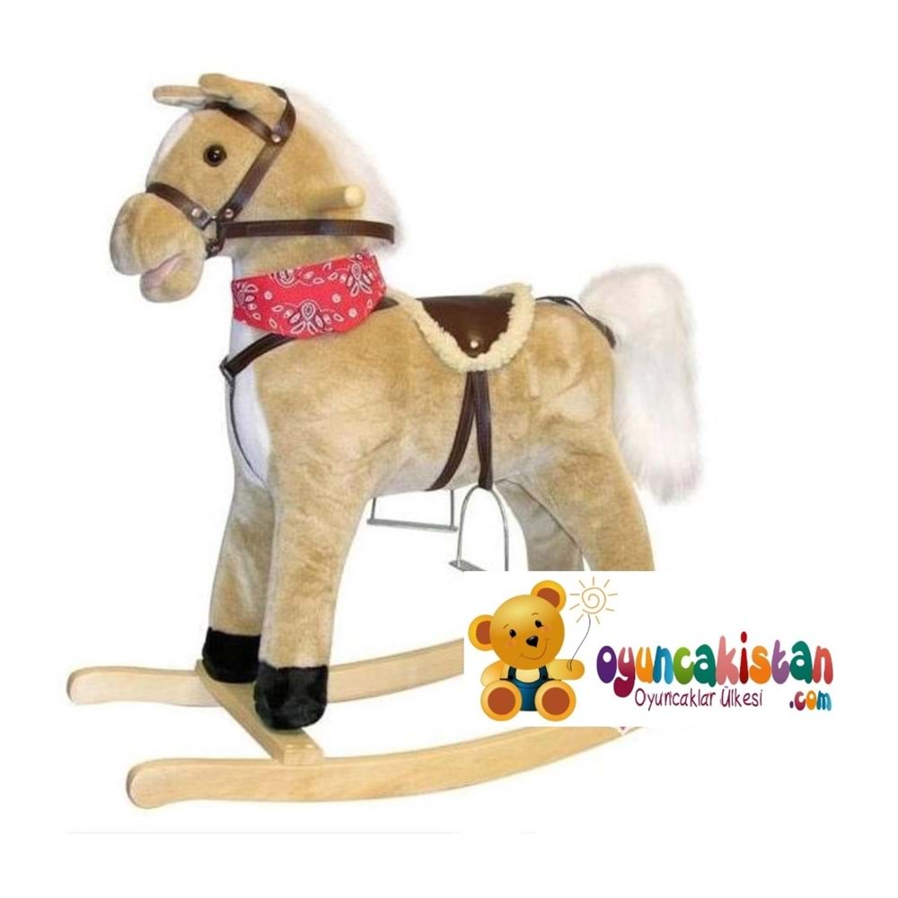 SEHER AHŞAP SALLANAN SESLİ AT PL50206