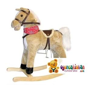 SEHER AHŞAP SALLANAN SESLİ AT PL50206