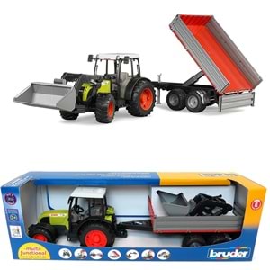 BRUDER CLAAS NECTIS 267F TRAKTÖR RÖMORKLU BR02112
