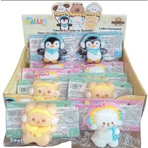 SEHER KULAKLIKLI PENGUEN AYICIK KÖPEK SUKUŞİ OYUNCAK SH59728 *288