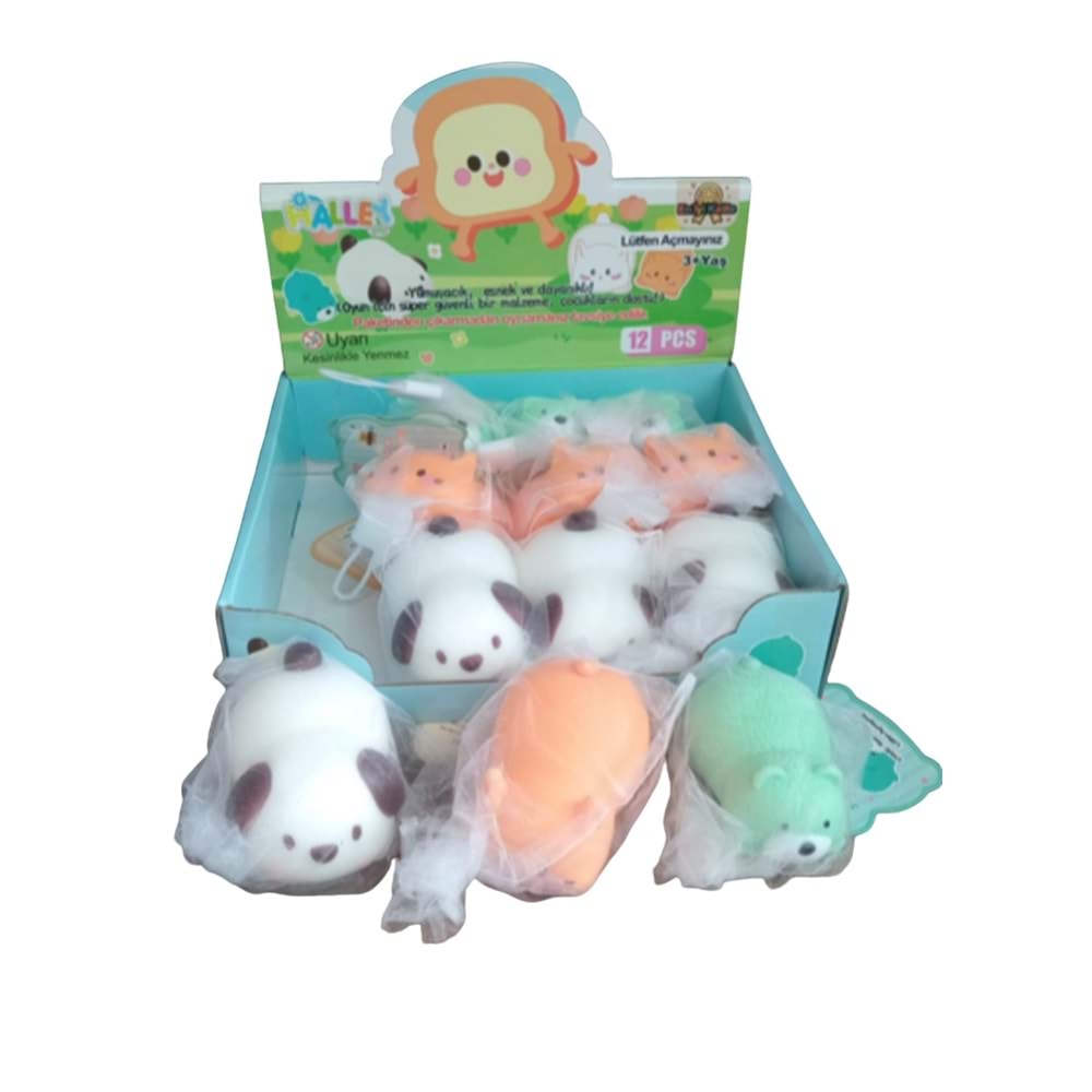 SEHER FİLEDE KÖPEK KEDİ AYICIK SUKUŞİ OYUNCAK SH59725 *288