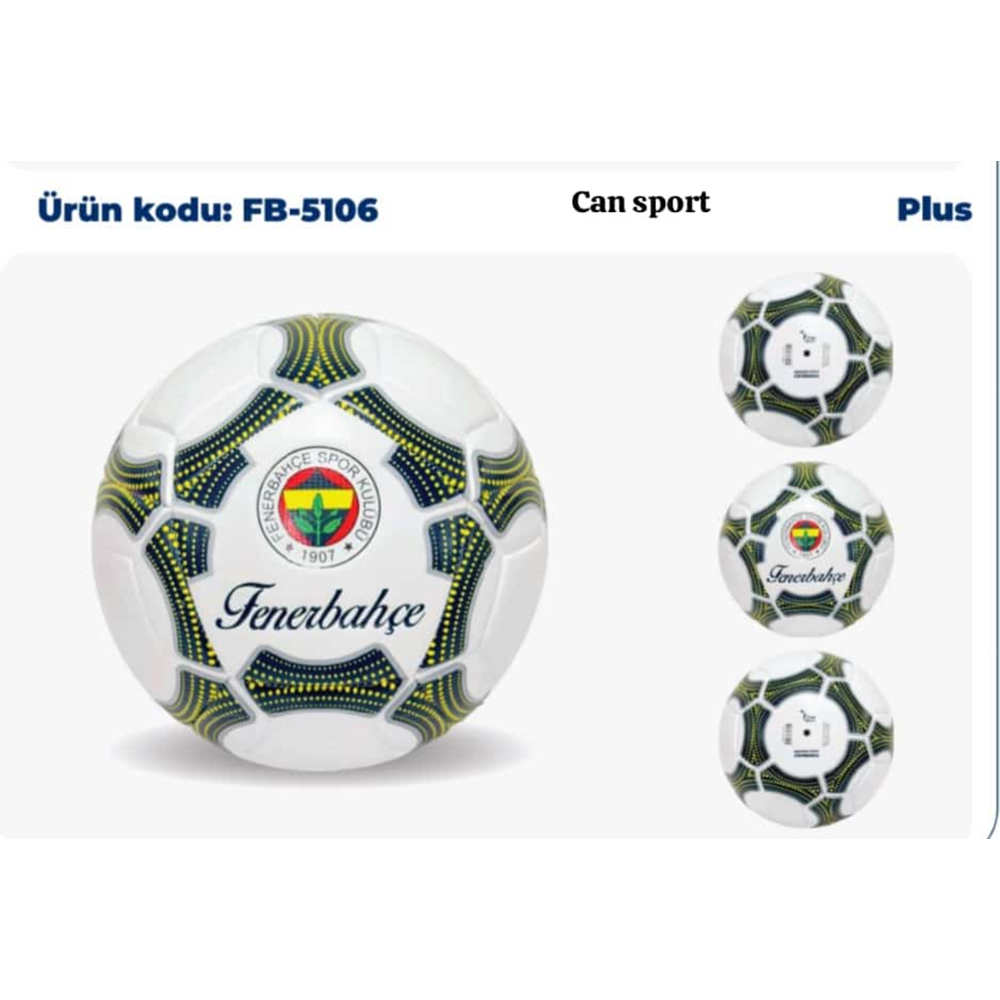 FENERBAHÇE FUTBOL TOPU PLUS FB-5106 *30