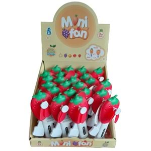 MİNİ EL FANI ÇİLEKLİ 24 LÜ PKT 1188-121 *216